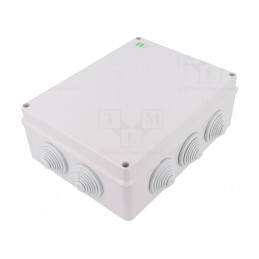 Cutie de conexiuni IP55 gri 198x249x81 mm | Electronic-mag.ro | Componente Electronice