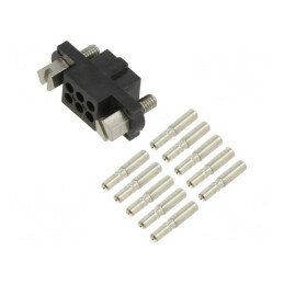 Mufă PCB mamă Datamate J-Tek 2mm 6 PIN-uri crimpată | Electronic-mag.ro | Componente Electronice