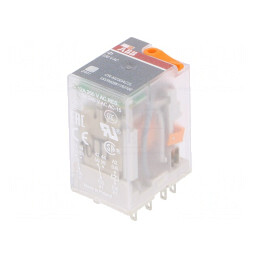 Releu Electromagnetic DPDT 230VAC 12A | Electronic-mag.ro | Componente Electronice