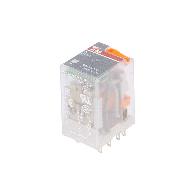 Releu Electromagnetic DPDT 230VAC 12A | Electronic-mag.ro | Componente Electronice Releu Electromagnetic DPDT 230VAC 12A | Electronic-mag.ro | Componente Electronice