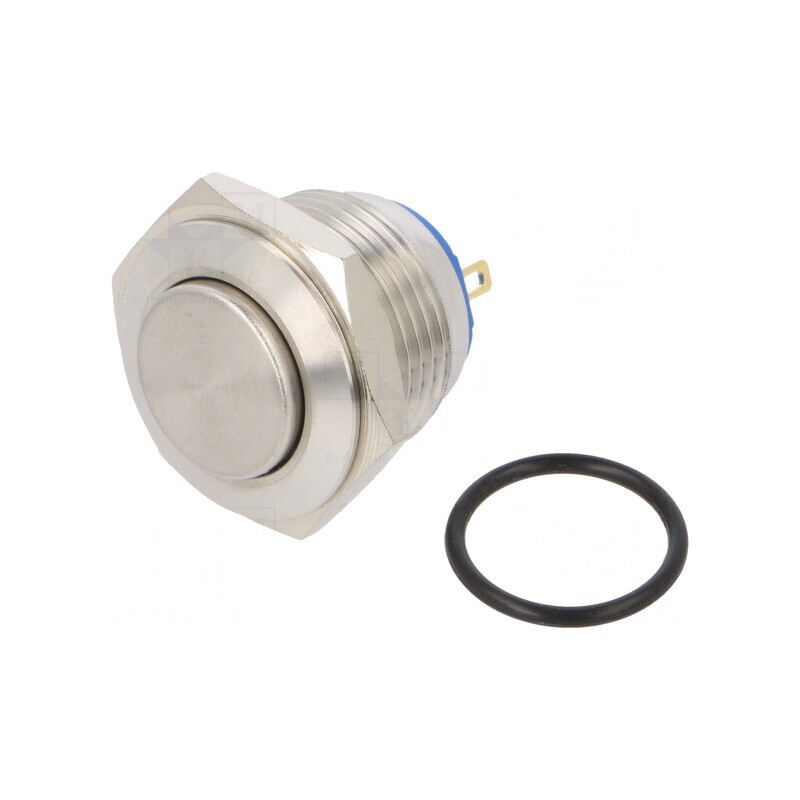 Comutator Anti-Vandalism SPST-NO 2A 48VDC IP65 16mm | Electronic-mag.ro | Componente Electronice
