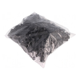 Clips Tip Curea Neagră 100mm 100buc Ø30mm | Electronic-mag.ro | Componente Electronice