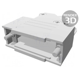 Carcasă pentru conectori D-Sub 15pin și D-Sub HD 26pin | Electronic-mag.ro | Componente Electronice
