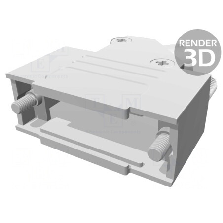 Carcasă pentru conectori D-Sub 15pin și D-Sub HD 26pin | Electronic-mag.ro | Componente Electronice