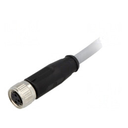 Conector M8 Mamă 3 PIN cu Cablu 2m PVC | Electronic-mag.ro | Componente Electronice