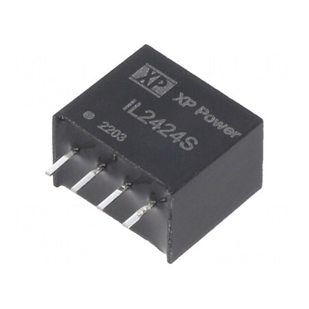 Convertor DC/DC 2W 24V 24VDC 84mA SIP 70kHz | Electronic-mag.ro | Componente Electronice