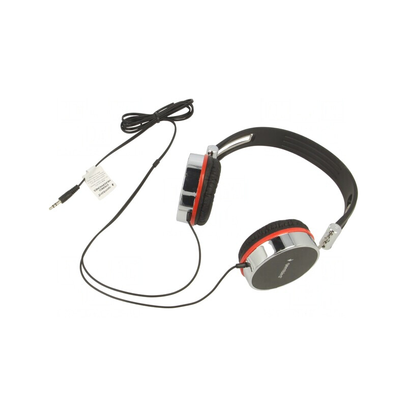 Căști Over-Ear Jack 3,5mm Negru-Argintiu 1,5m 32Ω | Electronic-mag.ro | Componente Electronice