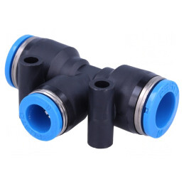Racord Push-In T 0.95-6bar PBT | Electronic-mag.ro | Componente Electronice