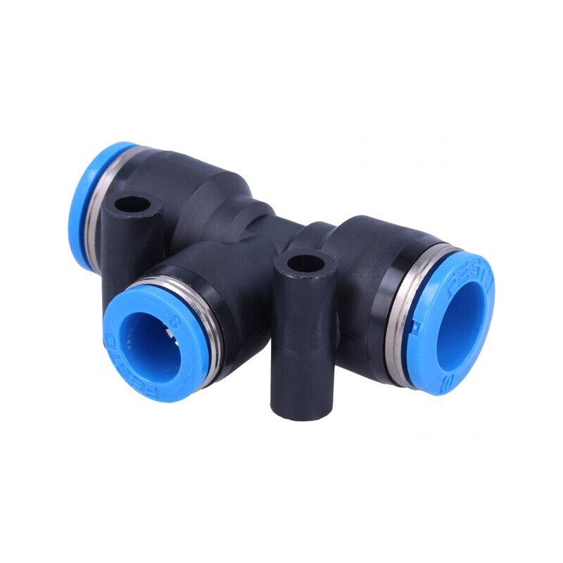 Racord Push-In T 0.95-6bar PBT | Electronic-mag.ro | Componente Electronice