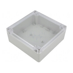 Carcasă Universală cu Bucșă din Alamă 150x150x60mm | Electronic-mag.ro | Componente Electronice