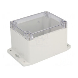 Carcasă Universală cu Lame de Fixare 90x115x80 mm | Electronic-mag.ro | Componente Electronice