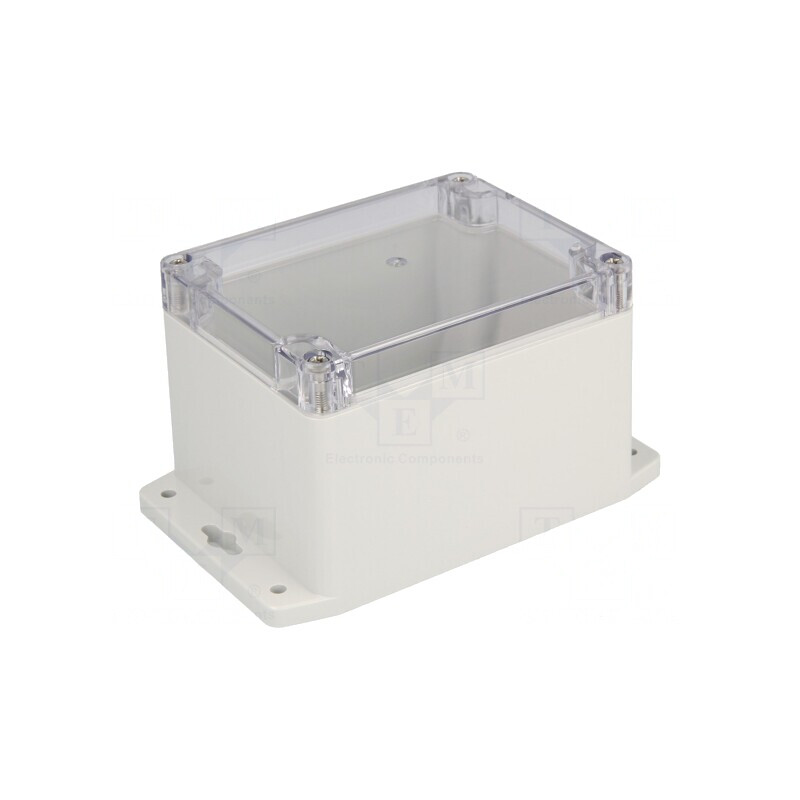 Carcasă Universală cu Lame de Fixare 90x115x80 mm | Electronic-mag.ro | Componente Electronice
