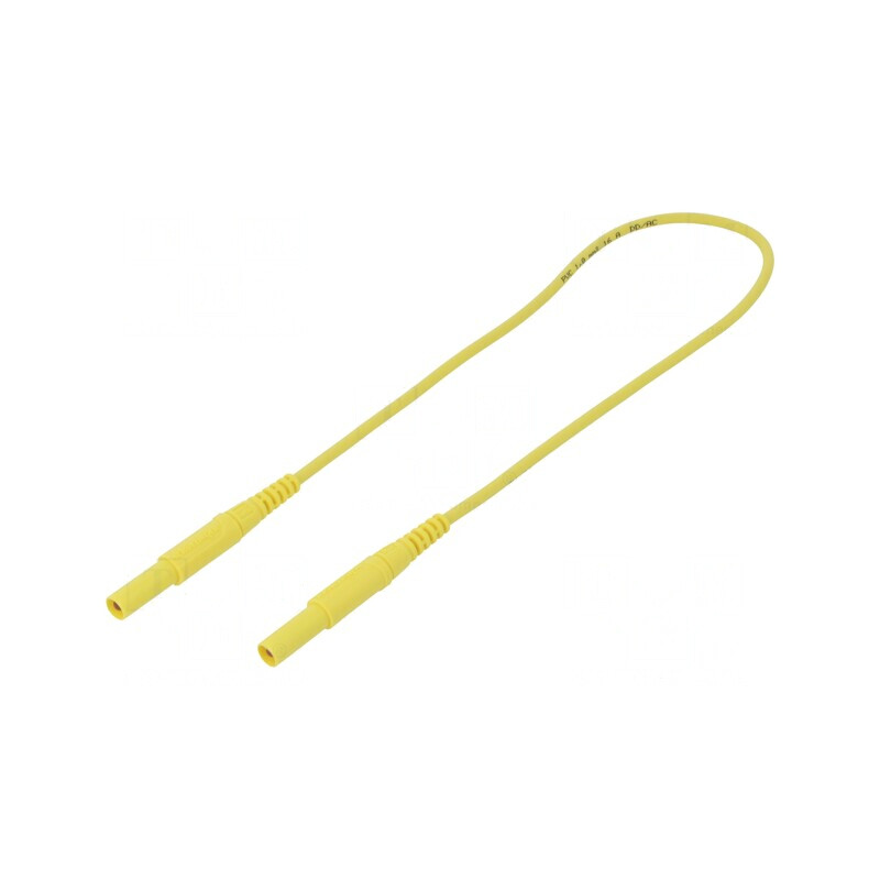 Cablu de măsurare 16A mufă banană 4mm dublu | Electronic-mag.ro | Componente Electronice