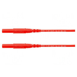 Cablu de măsurare 16A mufă banană 4 mm | Electronic-mag.ro | Componente Electronice
