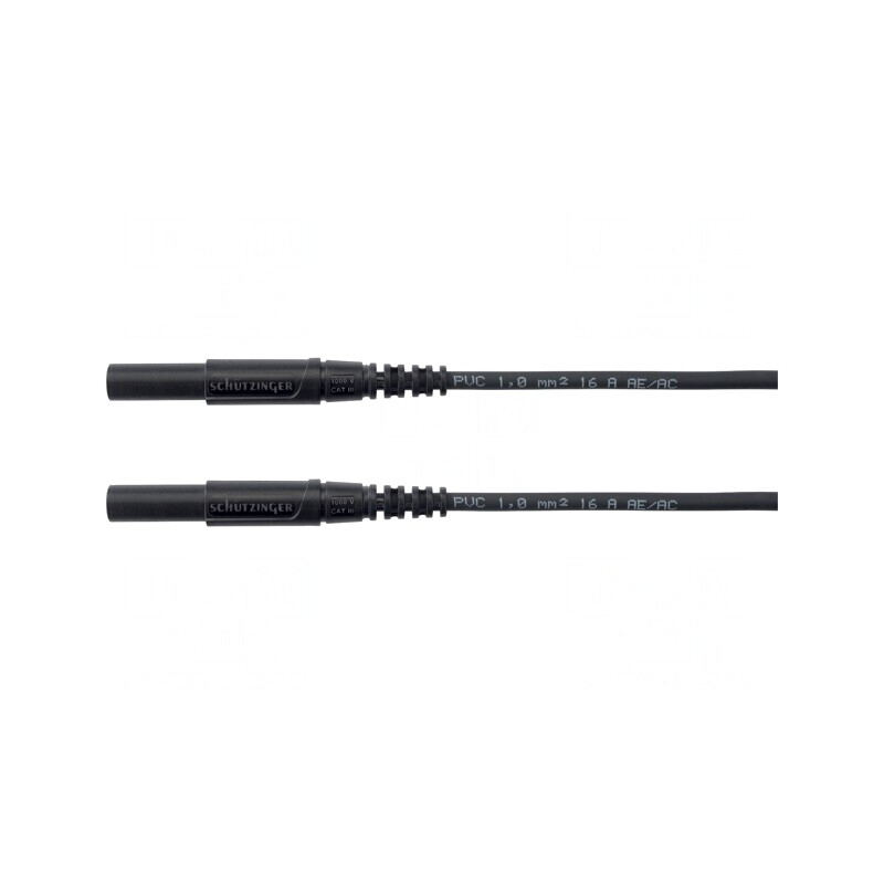 Cablu de măsurare 16A cu mufă banană 4mm | Electronic-mag.ro | Componente Electronice