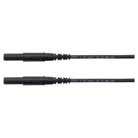 Cablu de măsurare 16A cu mufă banană 4mm | Electronic-mag.ro | Componente Electronice