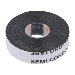 Bandă Autoamalgamantă Neagră 19mm x 5m | Electronic-mag.ro | Componente Electronice