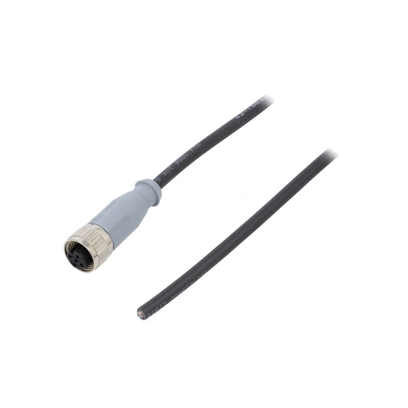 Mufă M12 4-Pin Mamă DeviceNet CANopen 2m Drept | Electronic-mag.ro | Componente Electronice