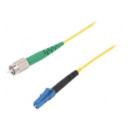 Cablu Patch Fibră Optică FC/APC-LC/UPC 1m 9/125um | Electronic-mag.ro | Componente Electronice