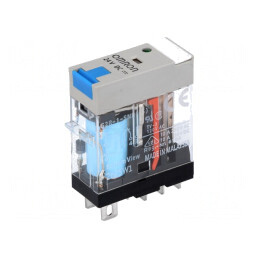 Releu Electromagnetic SPDT 24VDC 10A | Electronic-mag.ro | Componente Electronice