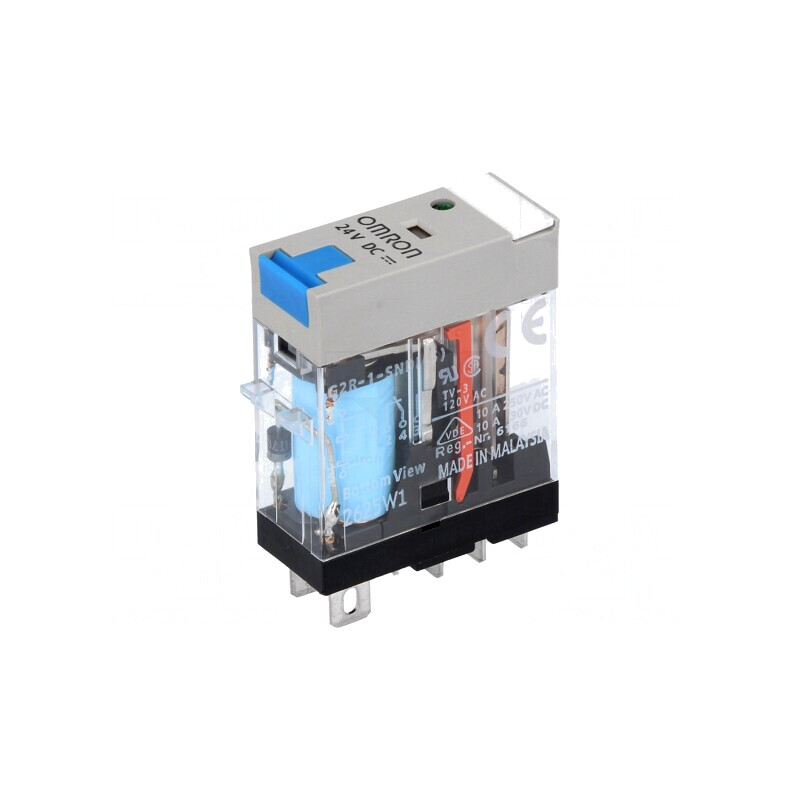 Releu Electromagnetic SPDT 24VDC 10A | Electronic-mag.ro | Componente Electronice