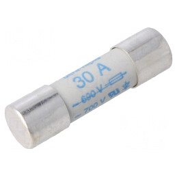 Siguranță gR 30A 660VAC 10,3x38mm URZ | Electronic-mag.ro | Componente Electronice