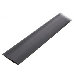 Manșon termocontractabil negru 38,1mm 1m | Electronic-mag.ro | Componente Electronice