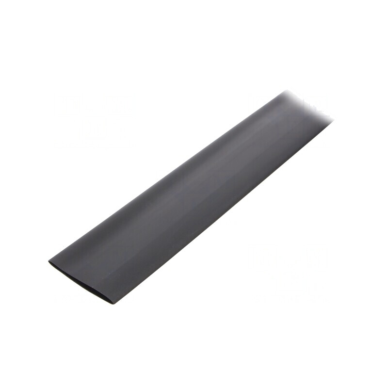 Manșon termocontractabil negru 38,1mm 1m | Electronic-mag.ro | Componente Electronice