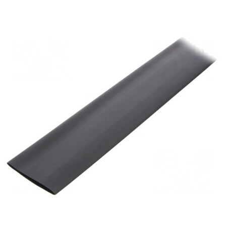 Manșon termocontractabil negru 38,1mm 1m | Electronic-mag.ro | Componente Electronice
