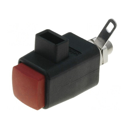 Clemă de laborator roșie 300VDC 16A 29mm | Electronic-mag.ro | Componente Electronice