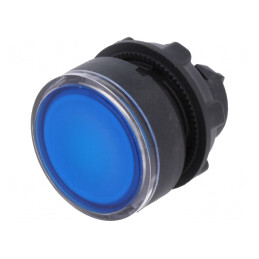 Comutator Apăsare 22mm Albastru | Electronic-mag.ro | Componente Electronice