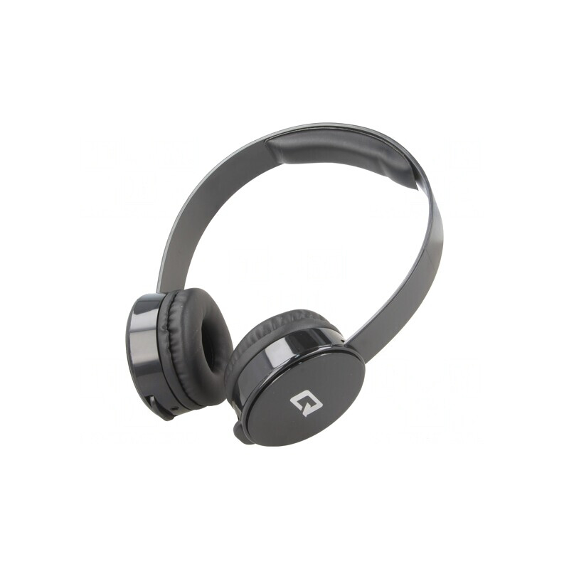 Căști Over-Ear cu Microfon Negru Jack 3,5mm 1,2m | Electronic-mag.ro | Componente Electronice