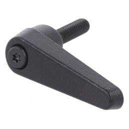 Manetă Franceză Neagră 25mm 45mm | Electronic-mag.ro | Componente Electronice