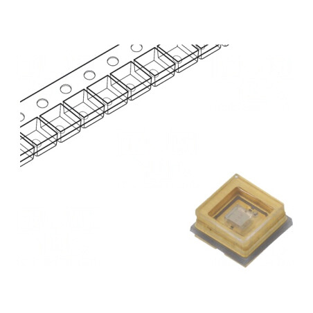 LED UV-C SMD 3535 120° 250mA 265-285nm | Electronic-mag.ro | Componente Electronice
