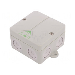 Cutie de Conexiuni Polistiren 80x80x52mm | Electronic-mag.ro | Componente Electronice