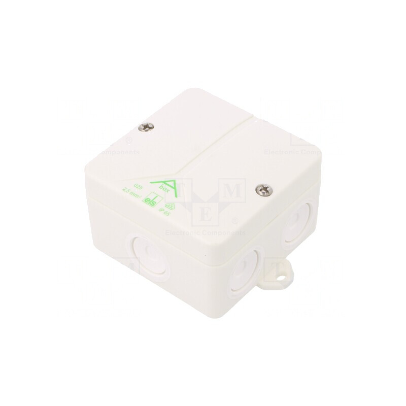 Cutie de conexiuni polistiren 80x80x52 mm | Electronic-mag.ro | Componente Electronice Cutie de conexiuni polistiren 80x80x52 mm | Electronic-mag.ro | Componente Electronice