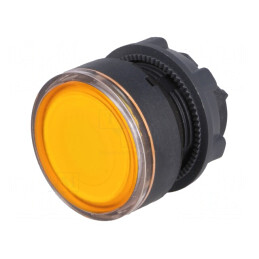 Comutator de Apăsare 22mm Portocaliu | Electronic-mag.ro | Componente Electronice