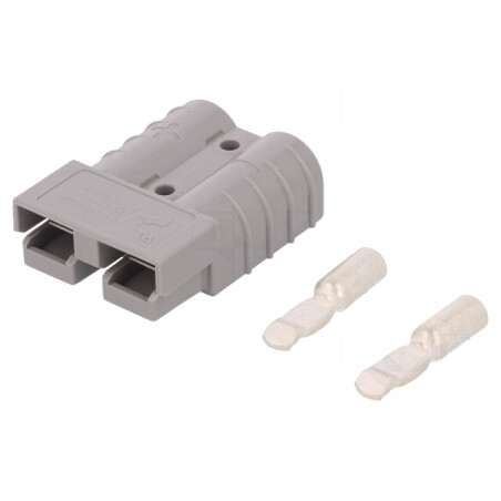Mufă SB50 Cablu-Cablu Hermafrodită 2-Pini Crimpată | Electronic-mag.ro | Componente Electronice