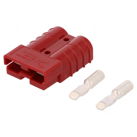 Mufă Cablu SB50 Hermafrodit cu 2 Pini Crimpați | Electronic-mag.ro | Componente Electronice