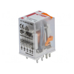 Releu Electromagnetic 4PDT 230VAC 6A | Electronic-mag.ro | Componente Electronice