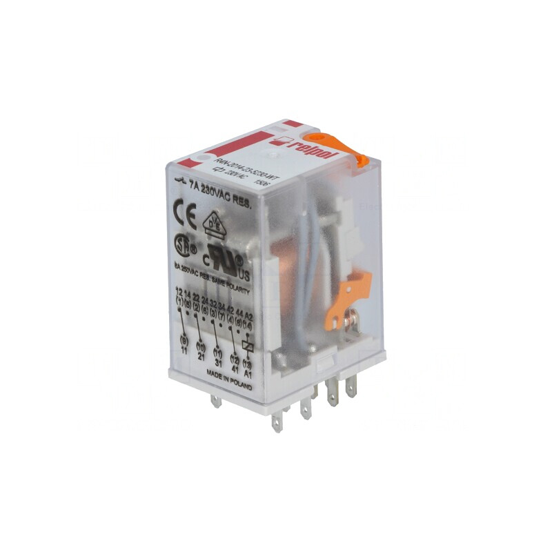 Releu Electromagnetic 4PDT 230VAC 6A | Electronic-mag.ro | Componente Electronice Releu Electromagnetic 4PDT 230VAC 6A | Electronic-mag.ro | Componente Electronice
