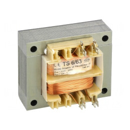 Transformator alimentare 12V 500mA 6VA 230VAC | Electronic-mag.ro | Componente Electronice