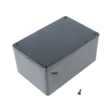 Carcasă Universală ABS Neagră 80x120x59mm | Electronic-mag.ro | Componente Electronice