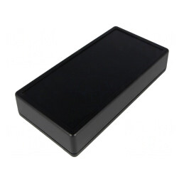 Carcasă universală ABS neagră 85x170x35mm | Electronic-mag.ro | Componente Electronice