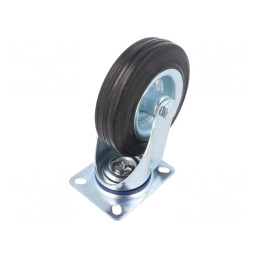 Roată de transport 125mm 120kg | Electronic-mag.ro | Componente Electronice