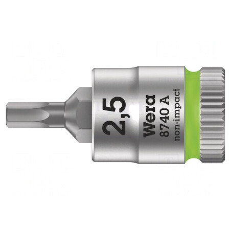Tubulară Hex-Plus 2,5mm 1/4 Zyklop | Electronic-mag.ro | Componente Electronice