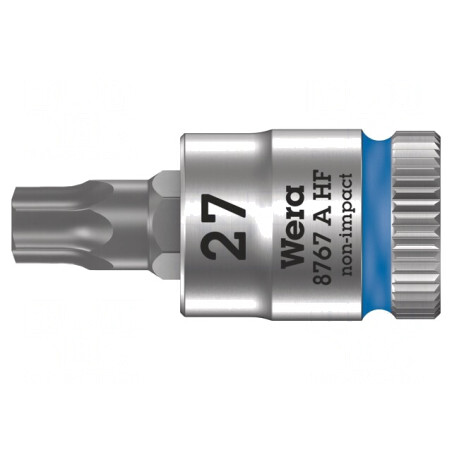 Tubulară Torx TX27 1/4 28mm oțel crom-vanadium Zyklop | Electronic-mag.ro | Componente Electronice