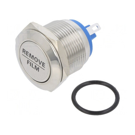 Comutator anti-vandalism 2 poziții SPST-NO 2A 36VDC IP65 | Electronic-mag.ro | Componente Electronice
