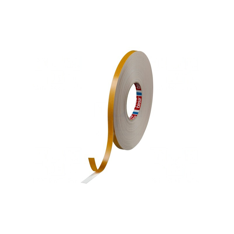 Bandă dublă adezivă acrilică albă 12mm x 25m | Electronic-mag.ro | Componente Electronice
