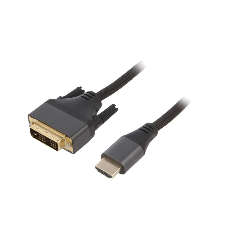 Cablu DVI-D la HDMI 1.8m Negru | Electronic-mag.ro | Componente Electronice Cablu DVI-D la HDMI 1.8m Negru | Electronic-mag.ro | Componente Electronice